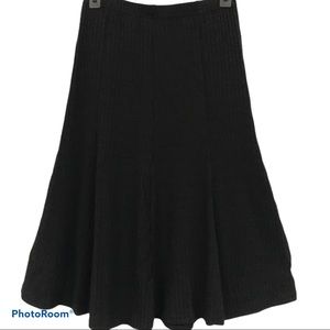 NWT PL or PM Maxi Skirt Black New Directions